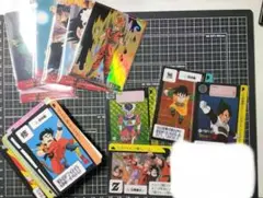 ドラゴンボール　カードダス　復刻キラカード４枚（2015）とシリーズ不明のカード