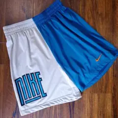 極美品 NIKE Basketball バスケパンツ バイカラー ターコイズ