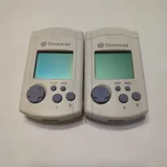 ドリームキャスト ビジュアルメモリ 2個セット
