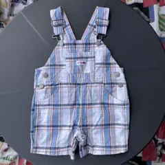 チェック オーバーオール 12MONTHS