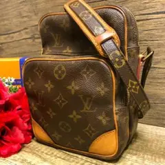 ルイヴィトン モノグラム アマゾン ショルダーバッグ 斜めがけ コンパクト
