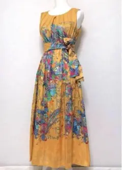 美品　TABASA タバサ　ロングワンピース　リゾートワンピース