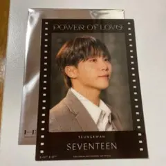 SEVENTEEN 映画 Power of love クリアカード スングァン