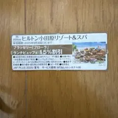 ヒルトン小田原リゾート&スパ　割引券