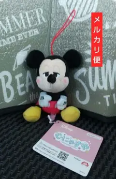 ラウンドワン 限定 むにゃすや マスコット vol.1 ミッキー