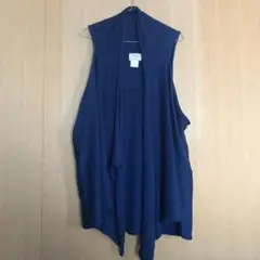 GALLEGO DESPORTES ニットカーディガン 袖なし