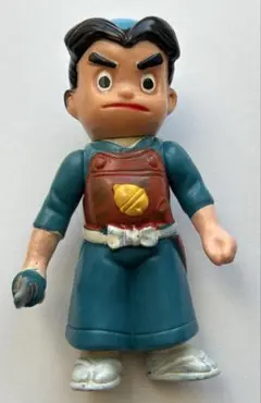 赤胴鈴之助　ソフビ人形　ニッセイ ニッセイ☆赤胴鈴之助☆ソフビ人形 大 18．7cm 当時物