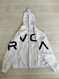 RVCA フルジップパーカー ホワイト
