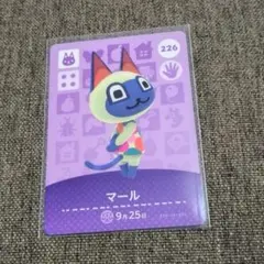 どうぶつの森 amiiboカード マール