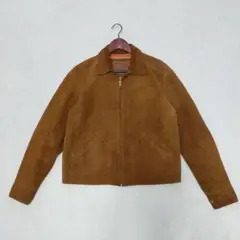 70S　80S　メキシコ製　DEPT　短丈レザージャケット　スエードブルゾン