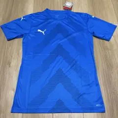 プーマPUMA サッカー TEAMGLORY ゲームシャツ 半袖　M 青