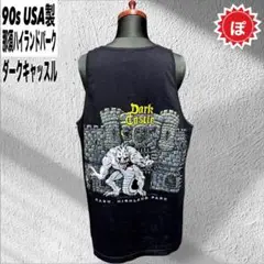 ✅90s USA製 那須ハイランドパーク ダークキャッスル タンクトップ 黒