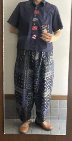 週末のお値下げ ハンドメイドのパンツ　センソユニコ風