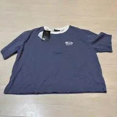 Rhu eale ロゴ入り Tシャツ Lサイズ グレー