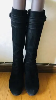 ダイアナ スウェードロングブーツ 23㎝ ①