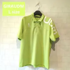 《お得♡》GIRAUDM MENSライトグリーン 半袖ポロシャツ