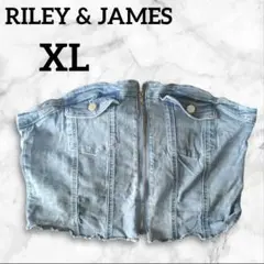RILEY & JAMES【XL】デニム ビスチェ セクシー ガーリー 春夏