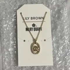 LILY BROWN×MARY QUANTデイジーメタルネックレス 新品未開封