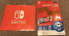 【新品未使用】Nintendoライセンス商品 スイッチ液晶保護フィルム