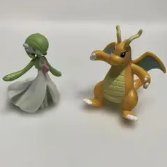 ポケットモンスター カイリュー＆サーナイト 食玩フィギュア