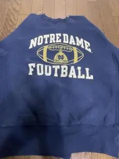 NOTREDAME FOOTBALL reverse weave
