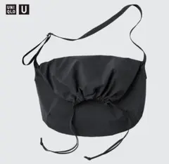 UNIQLO ユニクロユー ドローストリングショルダーバッグ