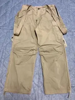 mina perhonen ミナペルホネン サスペンダー カーゴパンツ ワーク