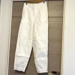 美品 プルミエアロンディスモン ハイウェストパンツ ホワイトデニム 1er