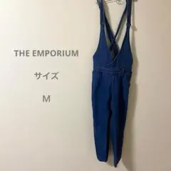 THE EMPORIUM ジエンポリアム クロスストラップ サロペット