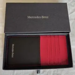 【新品未使用】カードケース Mercedes-Benz ベンツ ロゴ入り　箱付き