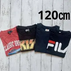 男の子　Tシャツ 120㎝　4枚セット　バースデイ