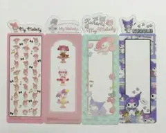 ブックマーク　 サンリオ 　マイメロディ　クロミ 　シークレット　箔押し