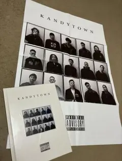 kandytown セカンドアルバムポスター KANDYTOWN、2ndアルバム『ADVISORY』カバー・アートワーク公開