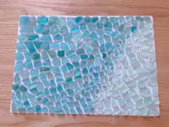 シーグラスブルー系小〜豆サイズ