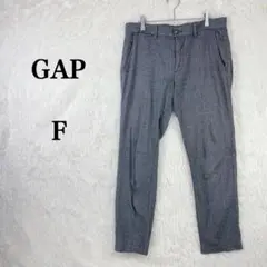 【ギャップ】カジュアル F グレー コットン使用 グレンチェック柄