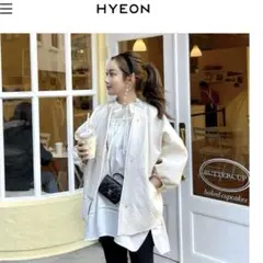 HEYON choucream blouson / vanilla