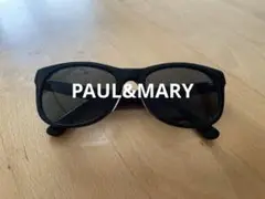PAUL&MARY A1701P ウェリントン型 サングラス 美品