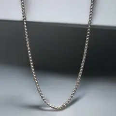ロールチェーン 60cm 幅2mm チタン 金属アレルギー対応 甲丸チェーン