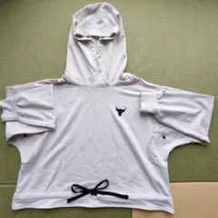 Under Armour フード付きトップス M ホワイト