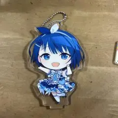 アクリルキーホルダー 青い髪のキャラクター　モアジャン　プロセカ