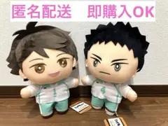 【新品タグ付き】ハイキューみにコレBIGぬいぐるみ　及川徹　岩泉一　2点セット