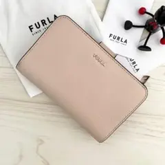 23 残り僅か 新色 完売カラー 新品 FURLA 折り財布 ライトピンク