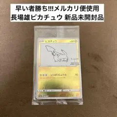 早い者勝ち!!!ポケモンカード 長場雄ピカチュウ プロモ 新品未開封品