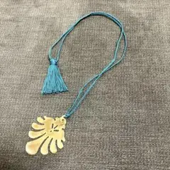 バッファローホーン　お守りネックレス