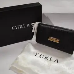 FURLA ブラックキーケース 箱付き　袋付き