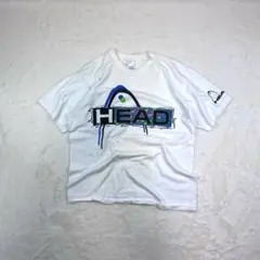"90s HEAD"USA製 big logo T-shirt