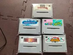 スーパーファミコンソフト4本セット