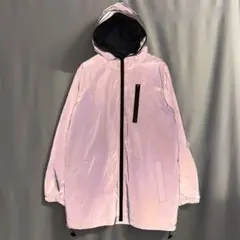 00s INSHANE リフレクター フード ジャケット M グレー