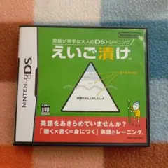 えいご漬け 英語 DS DSlite ソフト Nintendo 任天堂