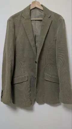 【COMME CA ISM】(L) テーラード コーデュロイ ジャケット